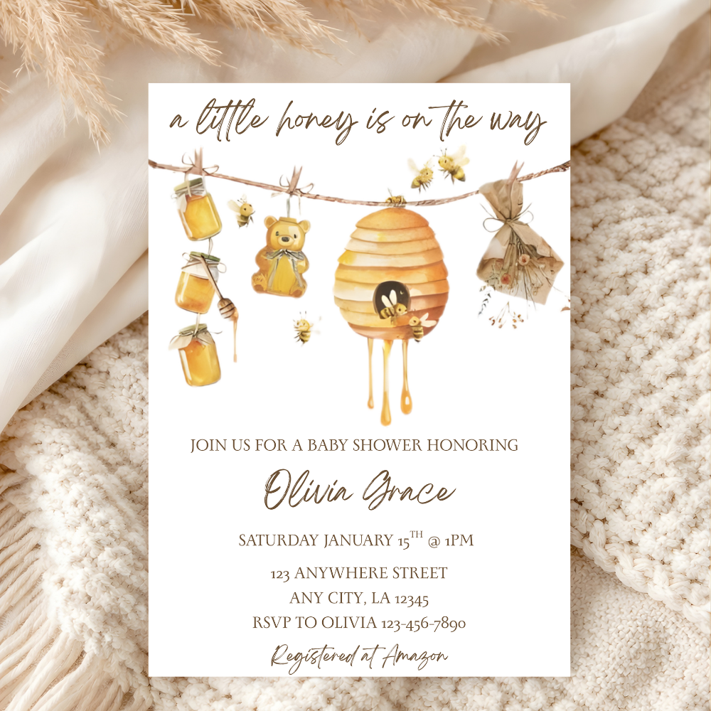 Gender Reveal Invitations - JBDesigns
