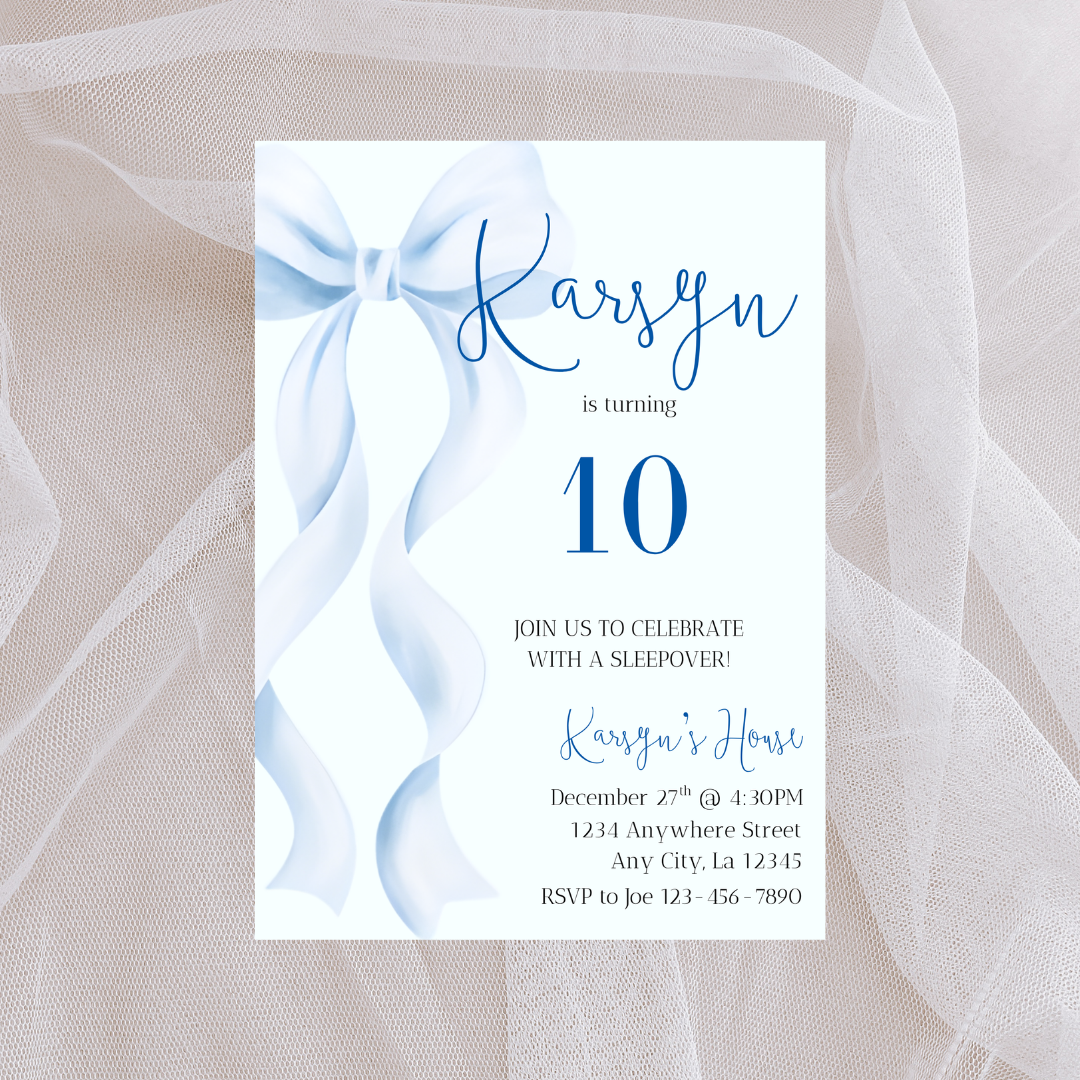 Birthday Invitations - JBDesigns
