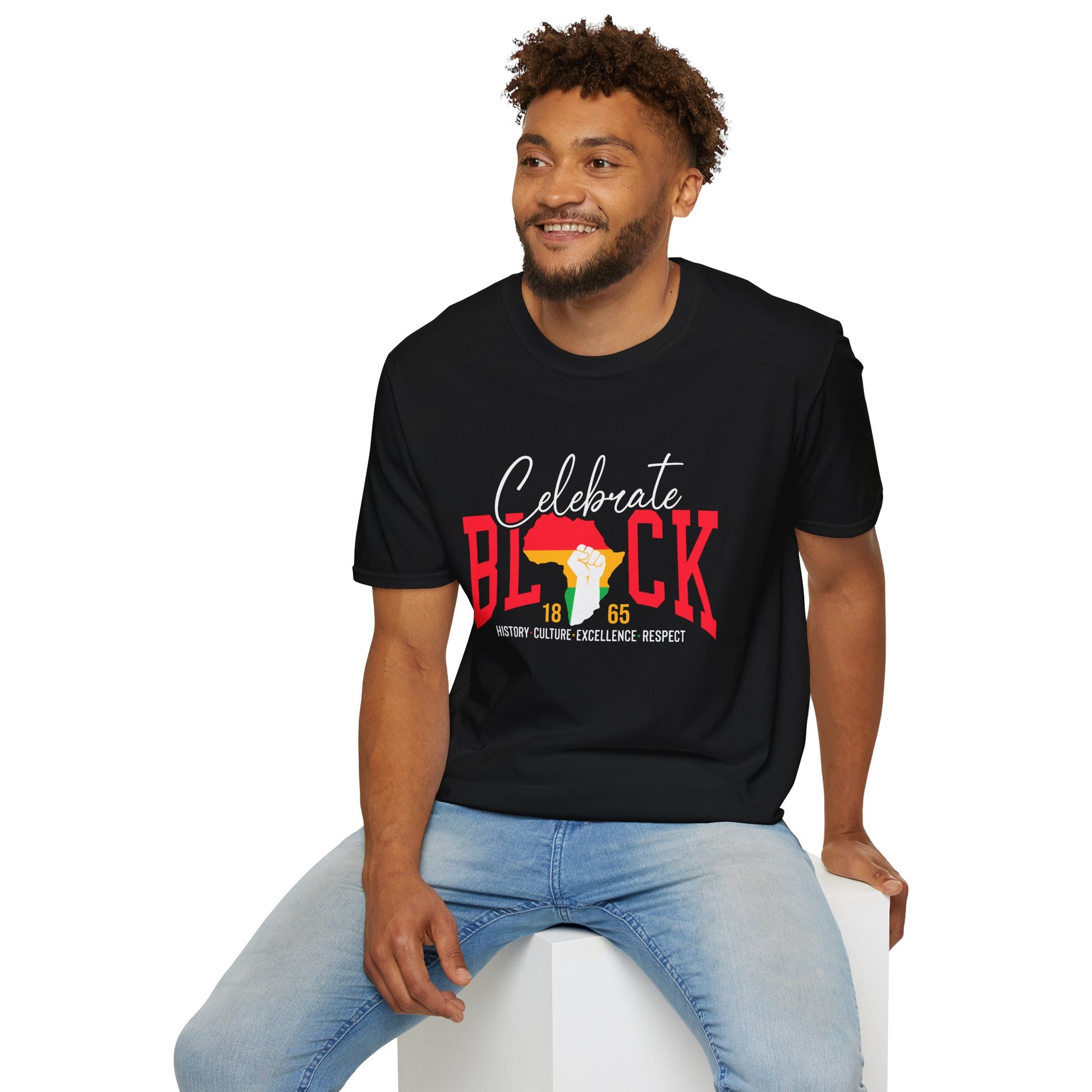 Black History 1865 Tribute T-Shirt | Celebrate Black.