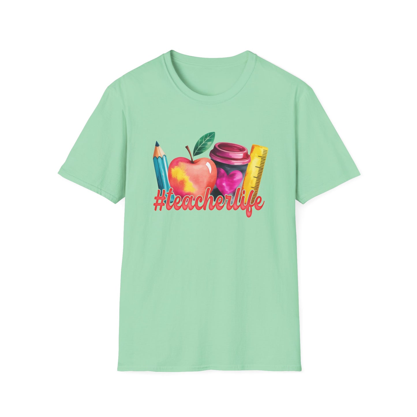 Teacher wearing a professional shirt, representing education and formal attire for classroom settings
