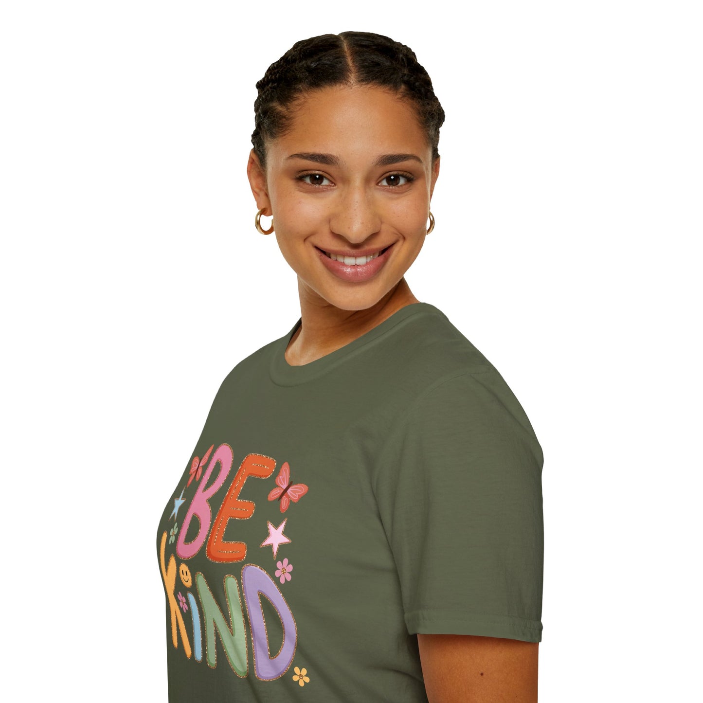 Be Kind T-Shirt | Colorful Positive Message Tee.