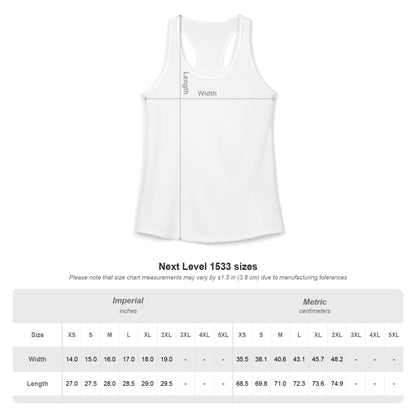 Summer Vibes Racerback Tank | Women's Beachy Casual Activewear.