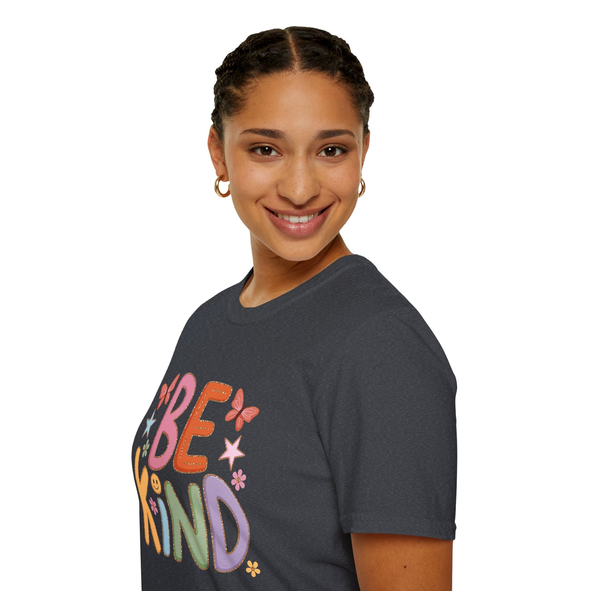 Be Kind T-Shirt | Colorful Positive Message Tee.
