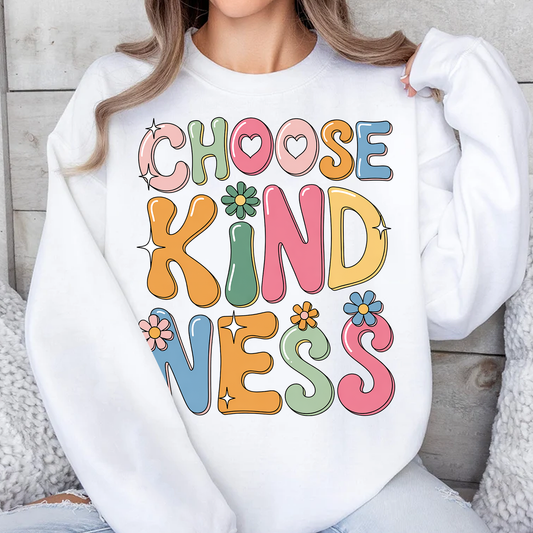 Choose Kindness PNG | Inspirational Sublimation Shirt Design | Positive Graphic | Digital Download