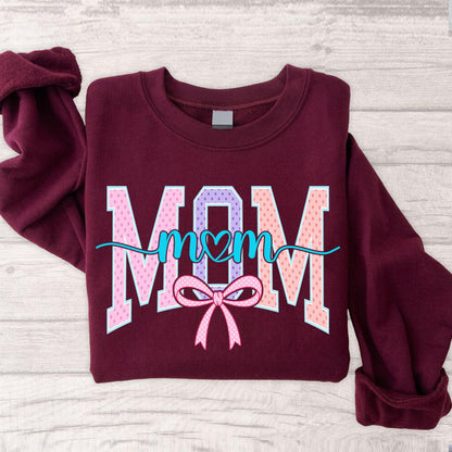 Varsity Mom SVG PNG | Script Mama Shirt Sublimation Design.