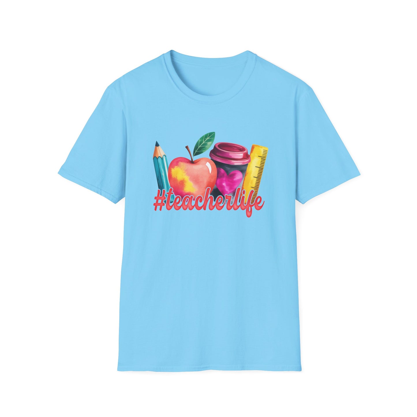Teacher wearing a professional shirt, representing education and formal attire for classroom settings