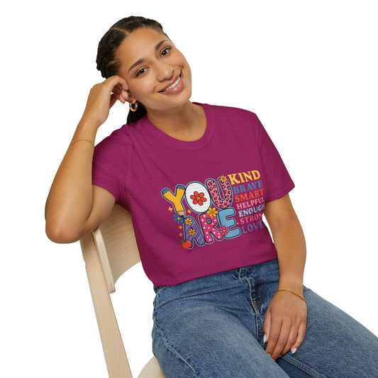 You Are Loved T-Shirt | Positive Affirmation Graphic Tee