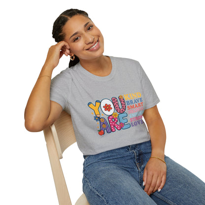 You Are Loved T-Shirt | Positive Affirmation Graphic Tee