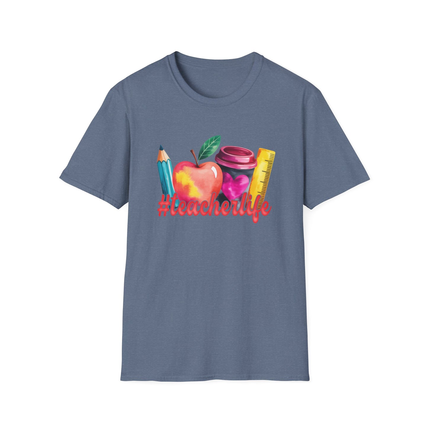 Teacher wearing a professional shirt, representing education and formal attire for classroom settings
