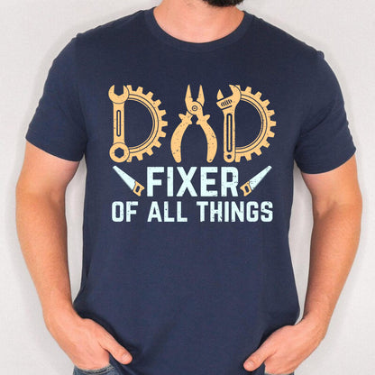 Dad Fixer Of All Things SVG PNG | Handyman Father's Day Shirt Design | Cricut Sublimation | Digital Download